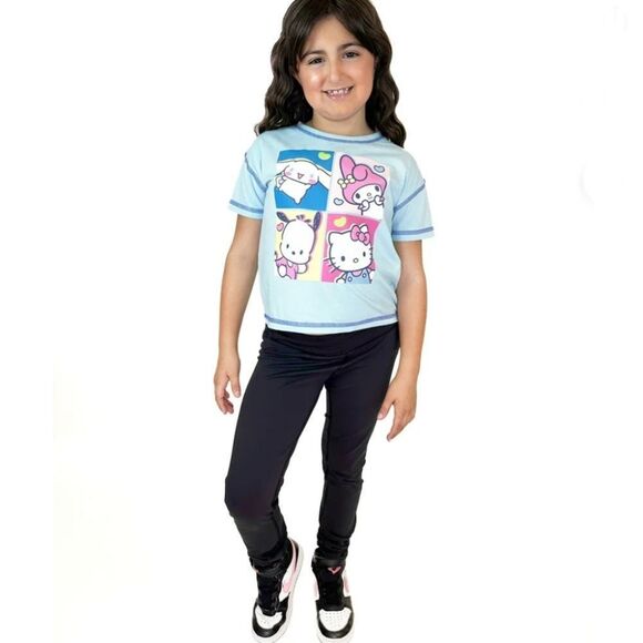 Girls Hello Kitty & Friends Girls Graphic T-Shirt 2-Pack Size M - Picture 13 of 15
